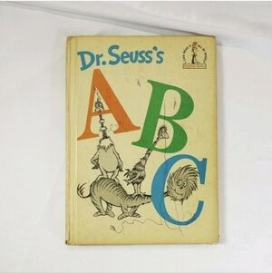 [Vintage] Dr. Suess book club edition 1963 Dr Seuss's ABC Hardcover
